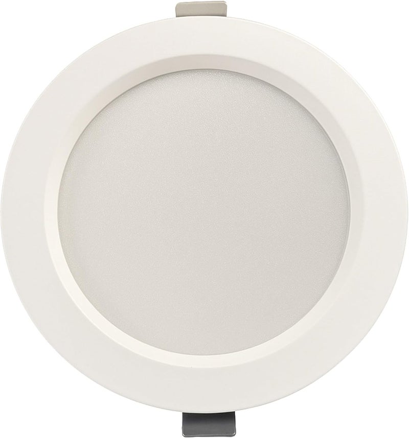 Duravel LED Panel Light, 175mm Diameter, Round Recessed Ceiling Light, White - Image 1